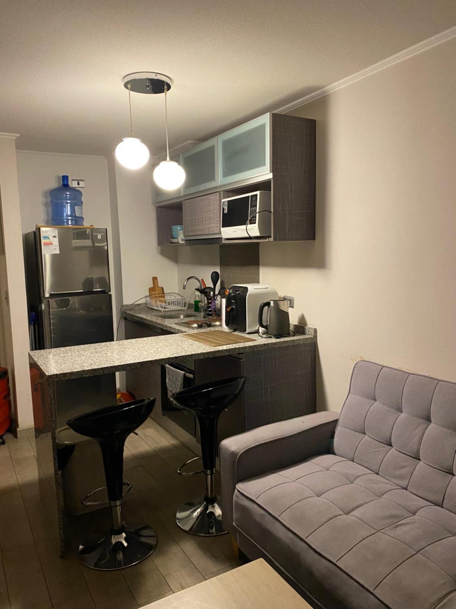 Apartamento Arriendo Departamento Amoblado En San Miguel Santiago