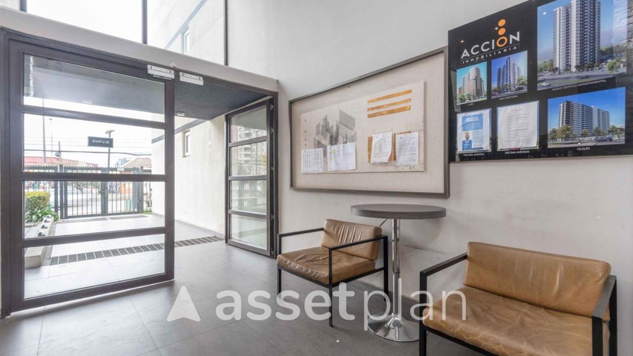 Arriendo Departamento Amoblado En San Miguel Apartamento Santiago